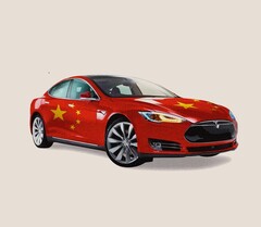 The Tesla Model S. Tesla China stops orders for the Model S and Model X amid tariff war with the US (Image source: Getty/The Atlantic)