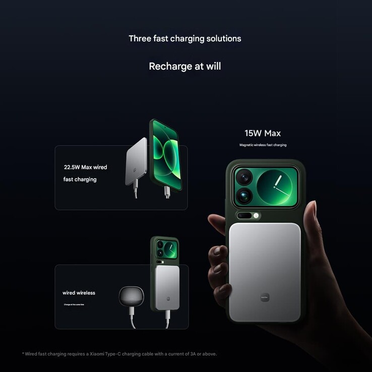 The new Xiaomi Jinshajiang Power Bank Magnetic Ultra-Thin 5000 15W. (Image source: Xiaomi, machine translated)
