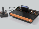 The Atari 2600+ is a modernized version of Atari's first console and supports the original game carts. (Image via Atari)