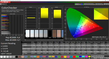 CalMAN - color accuracy