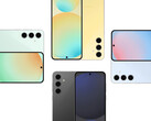 The Galaxy S24 FE is tipped to launch in four colour options, pictured. (Image source: @MysteryLupin - edited)