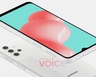 Leaked Galaxy A32 renders. (Source: Voice)