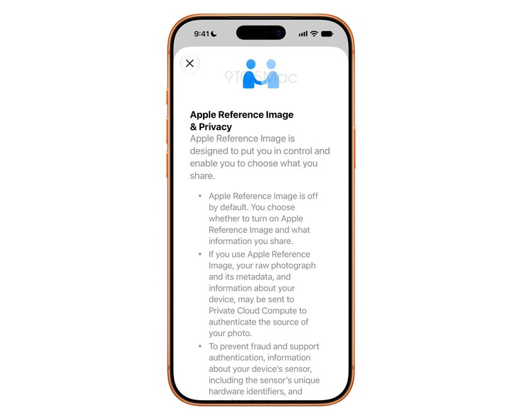 The latest beta version of iOS 27 already describes the new "Reference Image" feature.