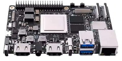 The KunPeng Pro is odd addition to Orange Pi&#039;s SBC lineup. (Image source: Orange Pi)