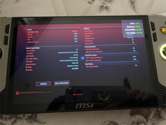 MSI may have been intending to offer the Claw 8 AI+ with two processor options. (Image source: u/sozuoka)