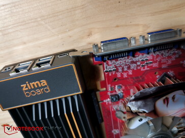 The slot bezels of PCIe cards can get in the way