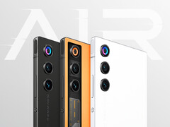 The RedMagic 10 Air should be available globally in three colours. (Image source: RedMagic)