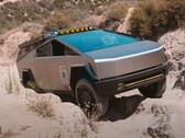 The Cybertruck navigates the challenging off-road trail brilliantly. (Image source: Wild Horses Off-Road via YouTube)
