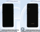 The Vivo V1921A on TENAA's website. (Source: TENAA)