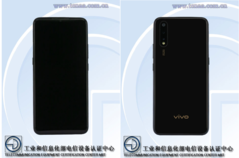 The Vivo V1921A on TENAA's website. (Source: TENAA)