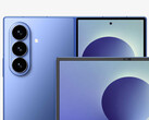 A close-up of the Galaxy Z Fold8 Ultra and its familiar design.