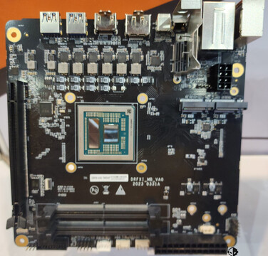 AMD Dragon Range mobo (Image Source: WCCFTech)