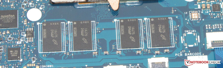 RAM is soldered.