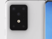 The back of the Galaxy S11+ may look more like this initial renders, according to Ice Universe. (Image source: Ben Geskin)
