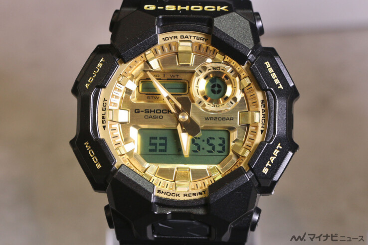 The Casio G-Shock GA-010GGB-1A9 watch. (Image source: MyNavi News)