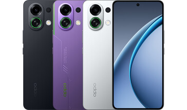 Color options of the K13 Turbo (Image source: Oppo)