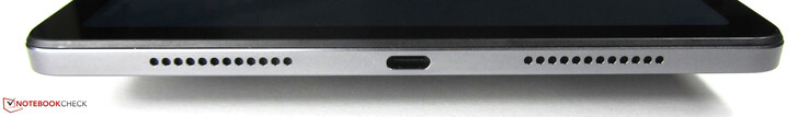 Right: Speaker, USB-C 2.0, speaker