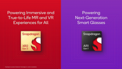 The XR2 Gen 2 and AR1 Gen 1 are here. (Source: Qualcomm)