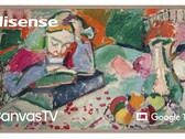 The Hisense S7N CanvasTV only displays artwork when it senses someone in the room. (Image source: Hisense)