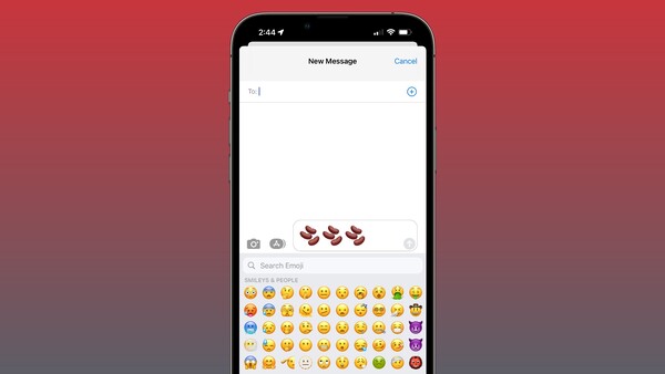 New emojis in iOS 15.4 Beta 1 (Image Source: Apple/Edited)