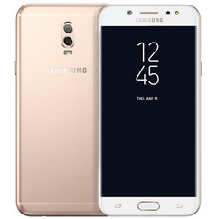 The J7+ is the second Samsung device to sport dual rear cameras, with the first being being the Note 8. The J7+ is the second Samsung device to sport dual rear cameras, with the first being being the Note 8.