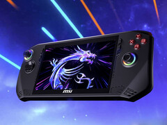 It appears that MSI is preparing its third 7-inch gaming handheld release. (Image source: MSI)