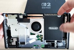 The new revision of the Nintendo Switch 2 allows for easy battery replacement.