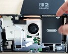The new revision of the Nintendo Switch 2 allows for easy battery replacement.