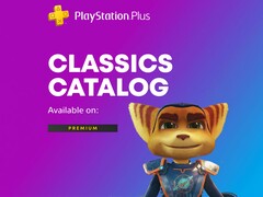 PS Plus Premium Classics Catalog showing Ratchet & Clank PS3 game (Image source: Sony PlayStation with edits)