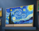 The Hisense Mural TV R8K mimics artwork. (Image source: Hisense)