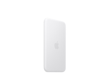 The iPhone Air MagSafe Battery has a tall and skinny profile. (Image source: Apple)