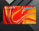 85-inch Sony Bravia 7 Mini LED TV front shown (Image source: Sony with edits)