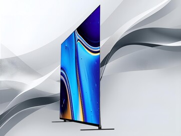 65-inch Sony Bravia 8 OLED TV side angle is shown (Image source: Sony)