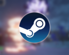 Cast & Spell features both PvP and PvE modes. Pictured - a Steam logo over a blurred game screenshot. (Image source: Steam - Edited)