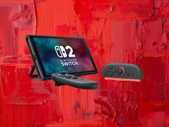 Switch 2 console and Joy-Con 2 controllers shown