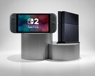 Switch 2 and PS4 consoles shown side by side (Image source: Nintendo of America, Sony PlayStation)