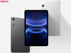 The Redmi Pad 2 SE costs around $161 in China. Pictured: a promo picture showing the front and back of the tablet.