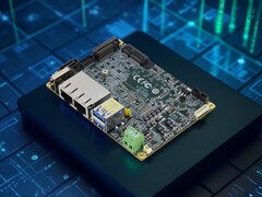 The Aaeon PICO-ARU4 single-board computer boasts 12-core Intel Core Ultra 200 CPUs. (Image source: Aaeon, edited)