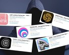 Between these five affected apps, up to 900,000 users may have been affected (Image source: M.A.D. Mobile – edited)