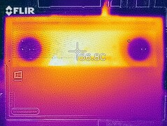 Heat distribution under load (bottom)