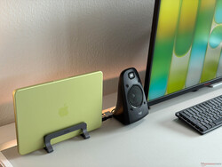 The MacBook Neo works fine attached to a 4K screen with peripherals.