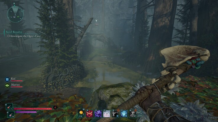 Melee combat can be quite underwhelming... (image source: Anil Ganti, Notebookcheck)