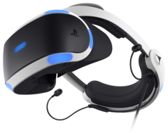 The patent product could be a successor to Sony's PSVR headset for the PlayStation 4 (Image source: Sony)