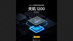 A leaked Realme/Dimensity 1200 poster. (Source: Weibo)