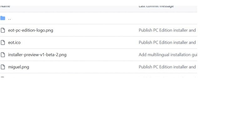 The project's GitHub assets folder included its PC Edition logo, installer preview and Peter Parker and Miguel O'Hara image files before the repository became unavailable