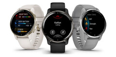 Garmin continues to push small beta builds to the Venu 2 series ahead of a new stable update. (Image source: Garmin)
