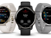 Garmin continues to push small beta builds to the Venu 2 series ahead of a new stable update. (Image source: Garmin)
