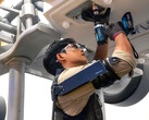 Hyundai Motor and Kia preview the X-ble Shoulder wearable robot to aid industrial workers during overhead work. (Image source: Hyundai)