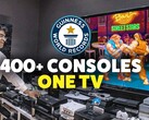Ibrahim Al-Nasser had to use multiple KVM switches to connect 444 consoles to one TV (Image source: Guinness World Records)