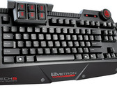 Azio Levetron Mech5 Mechanical Gaming Keyboard (Source. Amazon)